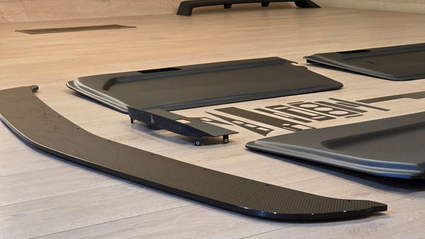 Carbon fiber splitter - for W201 Evolution 1