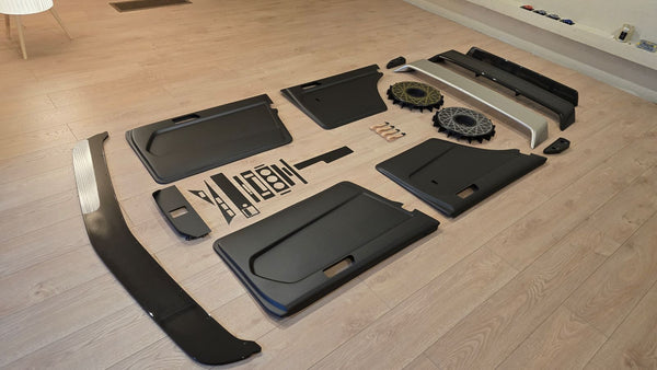 Carbon fiber splitter - for W201 Evolution 1