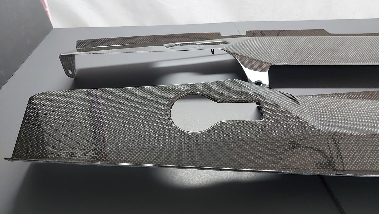 F355 Carbon fiber lateral panels