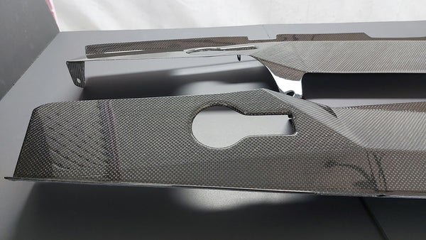 F355 Carbon fiber lateral panels