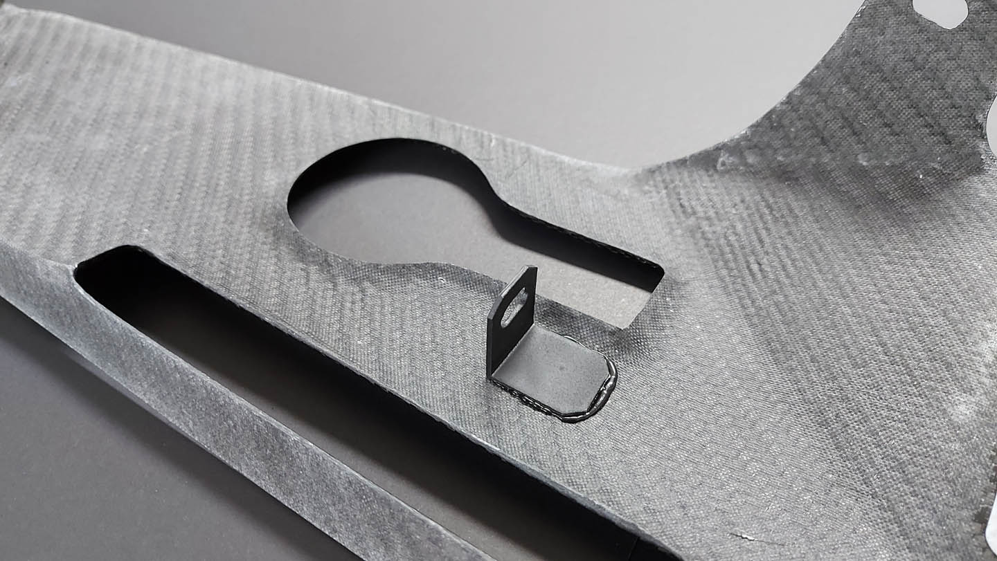 F355 Carbon fiber lateral panels