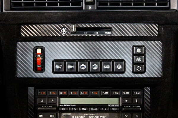Fan speed - Carbon fiber trim
