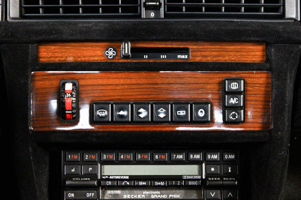 Fan speed - Carbon fiber trim