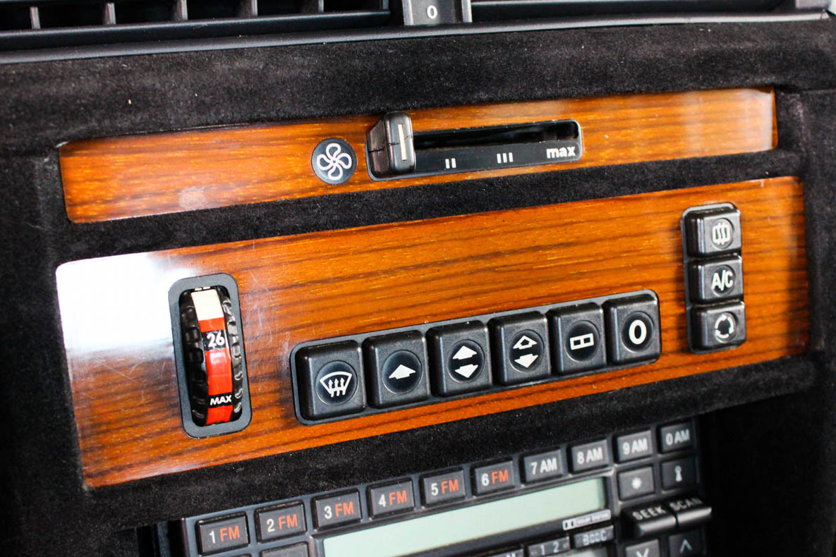 Fan speed - Carbon fiber trim
