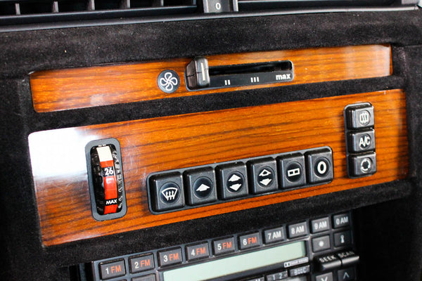 Climate control - Carbon fiber trim