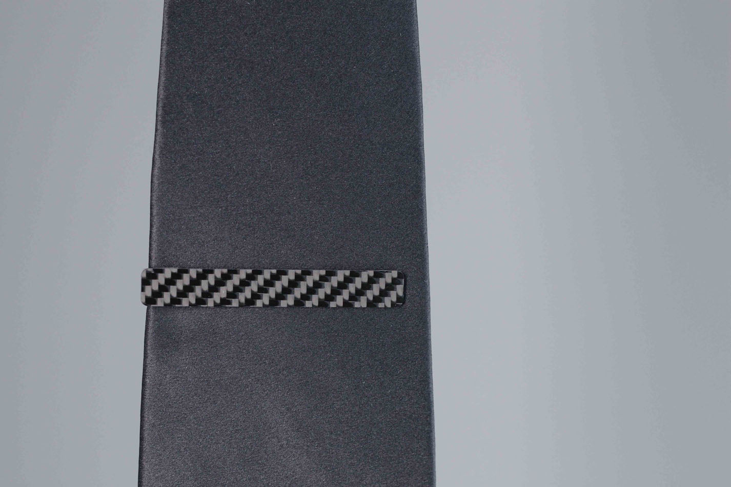 Carbon fiber tie clip