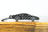 F355 carbon fiber keychain