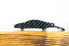 F355 carbon fiber keychain, back