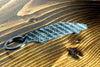 Diablo 6.0 carbon fiber keychain, angle