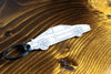 F355 carbon fiber keychain, reflecting light