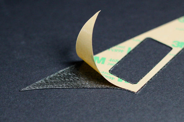 Button blanks - Carbon fiber trim