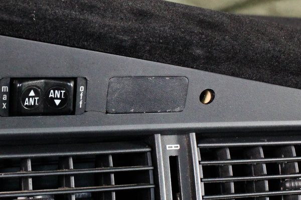 carbon fiber interior kit, before application, for button blanks.
