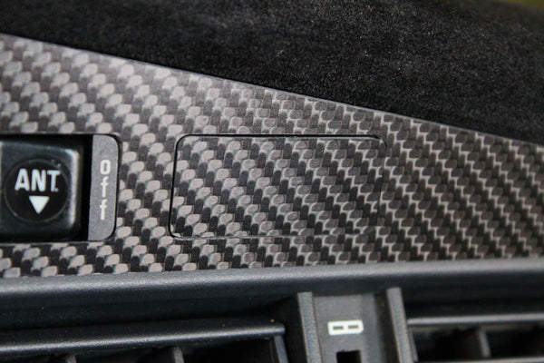 carbon fiber interior kit for button blanks. Made in Vaughan Ontario