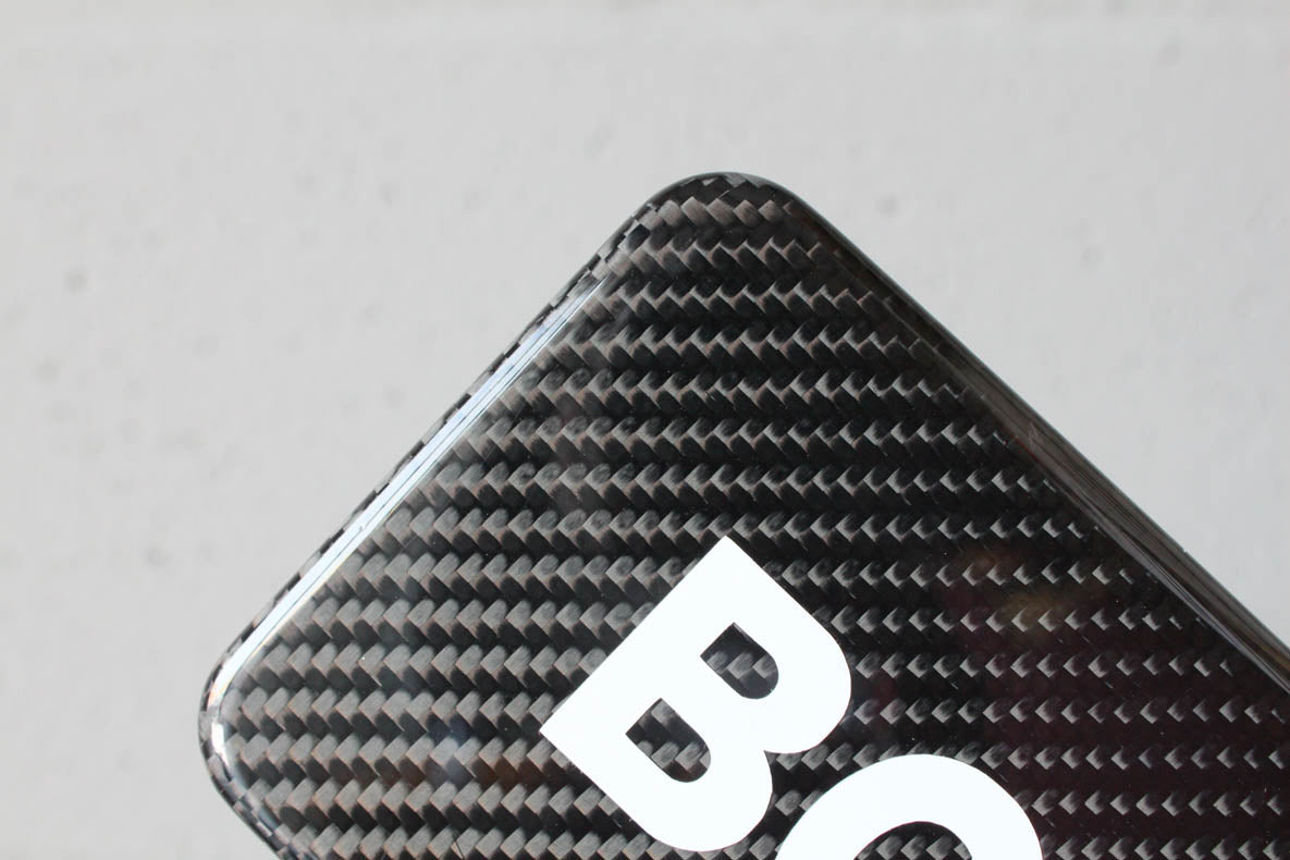 Carbon fiber fog light covers - For AMG 'Version 2' bumper (W201 & W124)