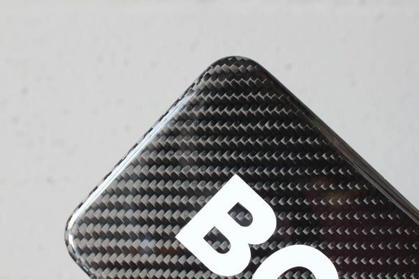 Carbon fiber fog light covers - For AMG 'Version 2' bumper (W201 & W124)
