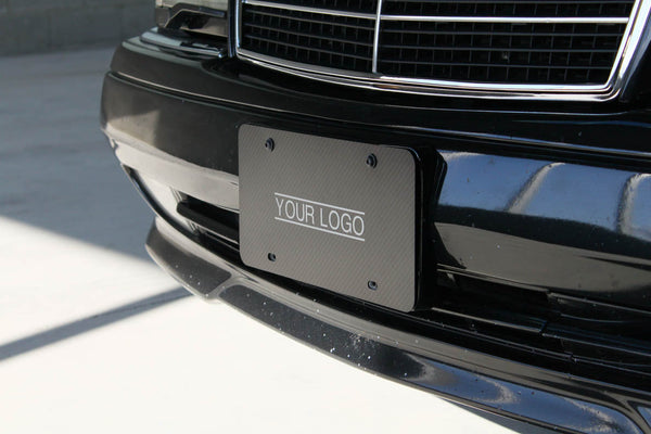 Carbon fiber - License plate blank