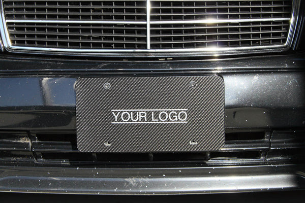 Carbon fiber - License plate blank