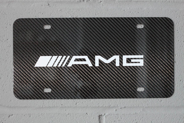 Carbon fiber - License plate blank