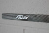 Carbon fiber - Stick-on license plate bezel - Large