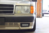 Carbon fiber fog light covers - For AMG 'Version 2' bumper (W201 & W124)