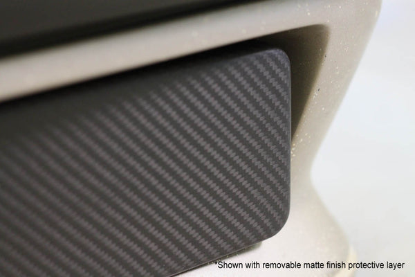 Carbon fiber fog light covers - For AMG 'Version 2' bumper (W201 & W124)