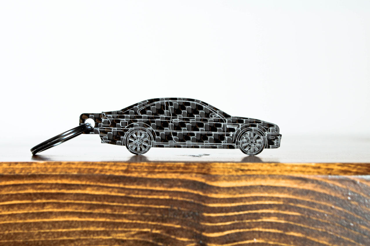 M3 (E46) carbon fiber keychain