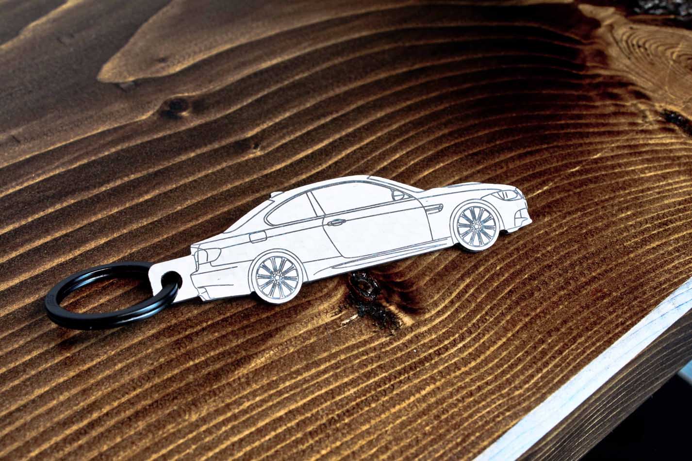 M3 (E92) carbon fiber keychain