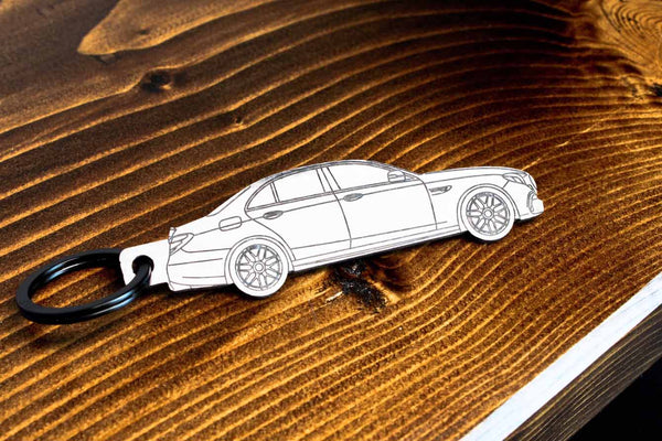 E63s AMG (W213) carbon fiber keychain
