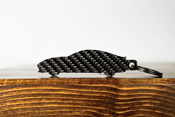 Vantage carbon fiber keychain