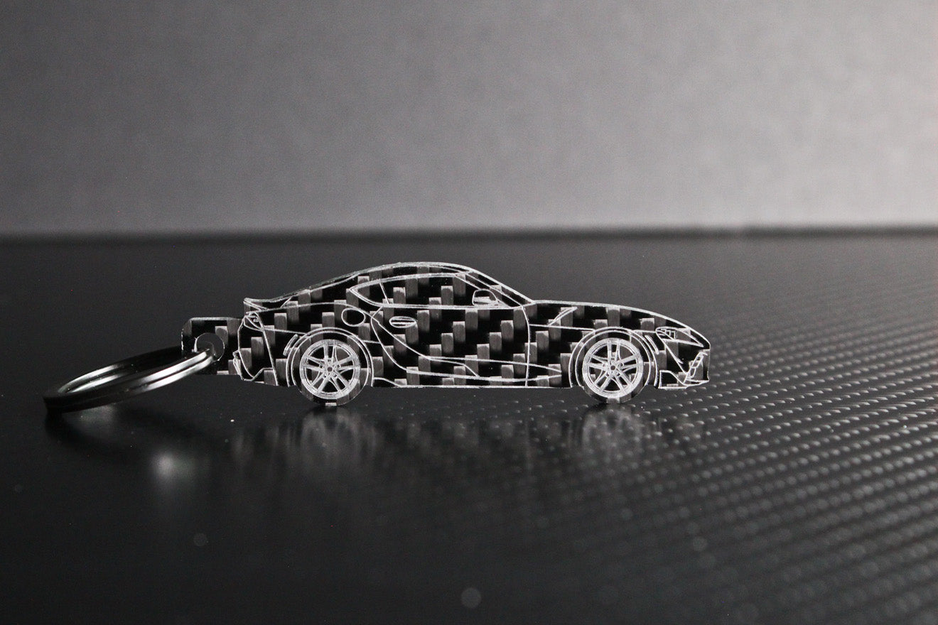 Supra (MK5) carbon fiber keychain