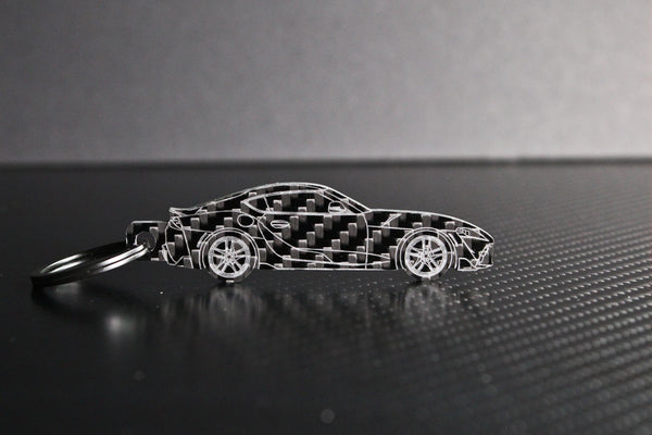 Supra (MK5) carbon fiber keychain