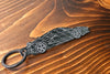 corvette c8 carbon fiber keychain angle