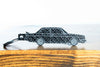 A 242 Turbo Evolution carbon fiber keychain, front view