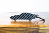 A 944 Turbo carbon fiber keychain, rear view
