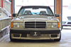 Carbon fiber fog light covers - For AMG 'Version 2' bumper (W201 & W124)