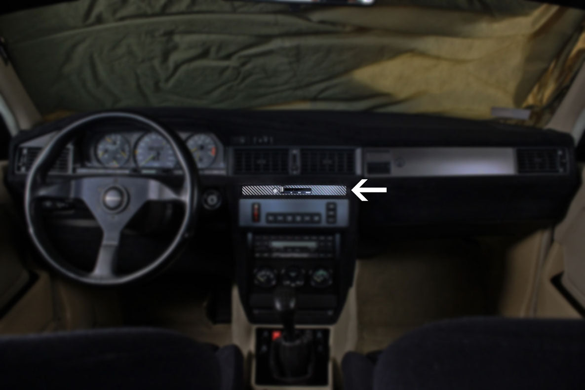Fan speed - Carbon fiber trim