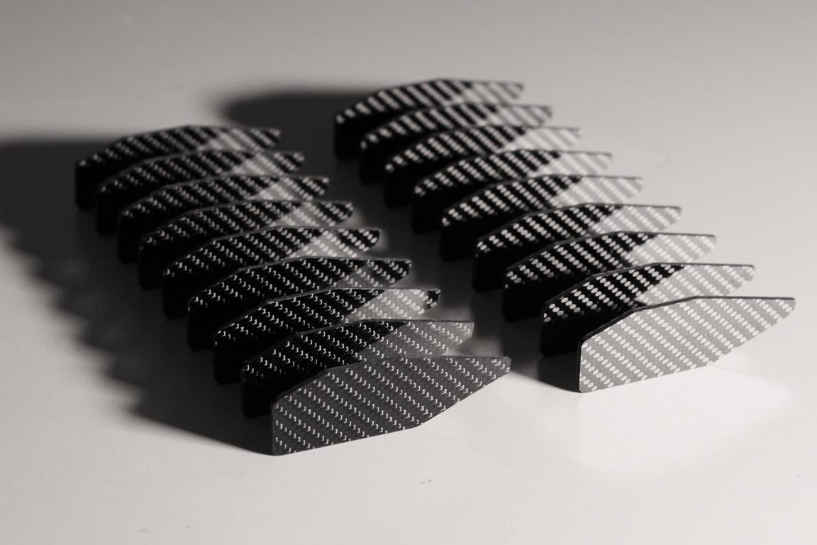 STEVS carbon fiber CNC routing service - get custom parts