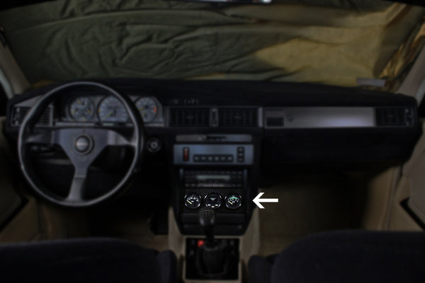 Gauge Panel - Carbon fiber trim