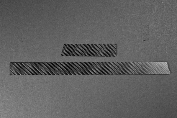 Knee bolster - Carbon fiber trim
