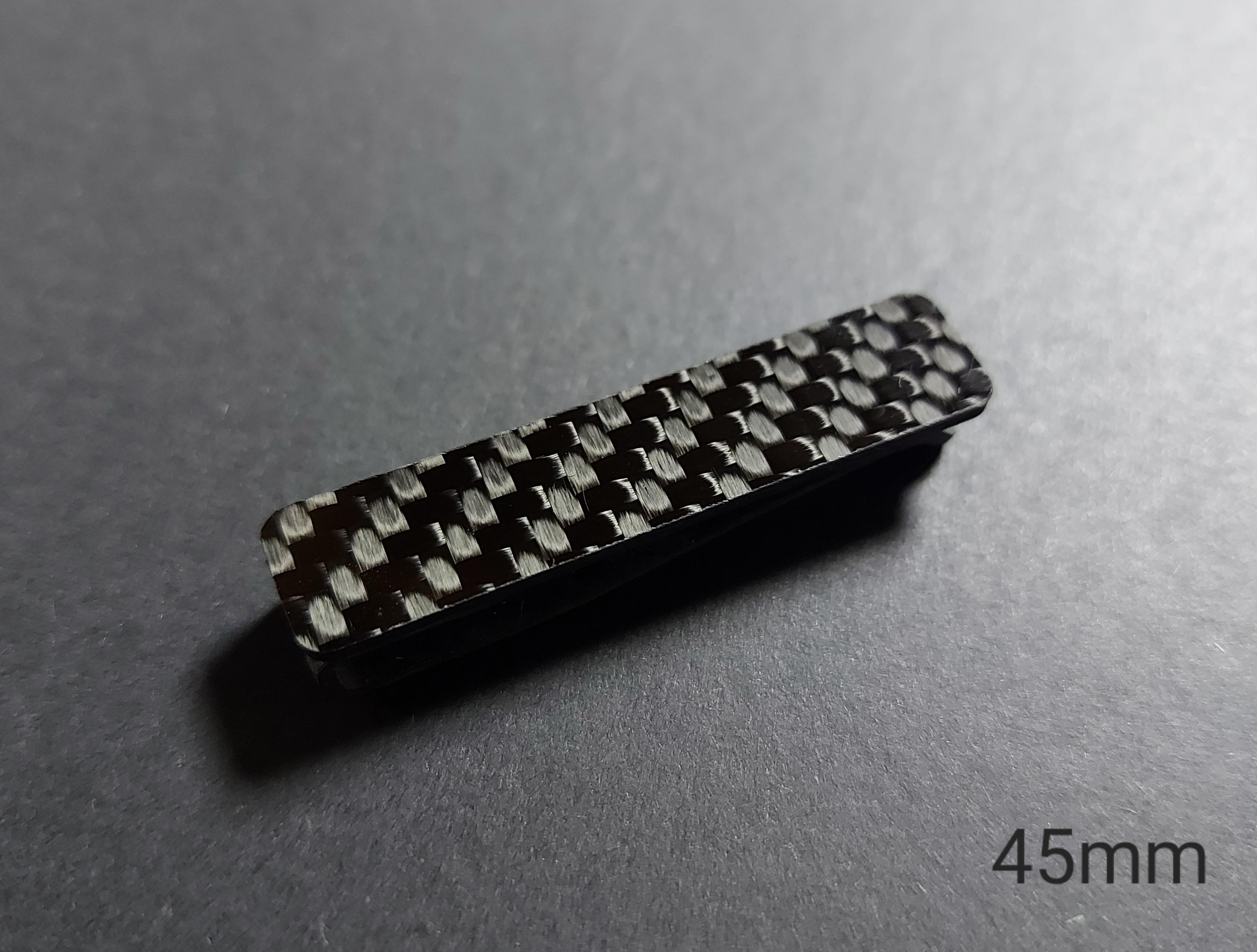 carbon fiber tie clip gloss high quality