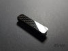 carbon fiber tie clip 45mm