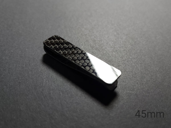 carbon fiber tie clip 45mm