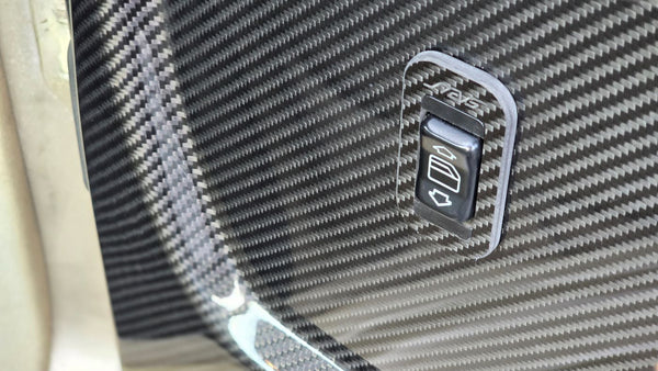 W201 Carbon fiber interior door panels