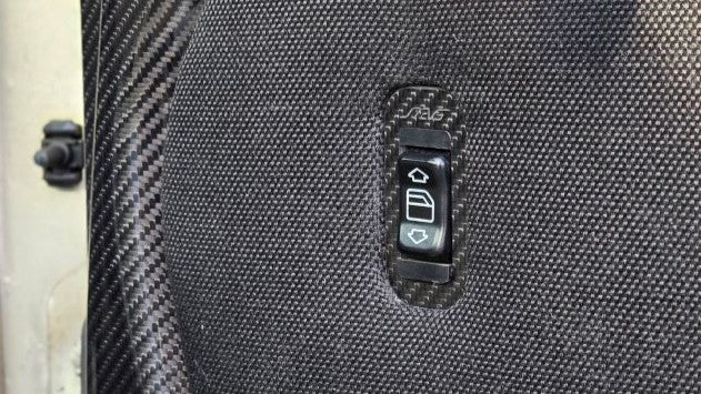 W201 Carbon fiber interior door panels