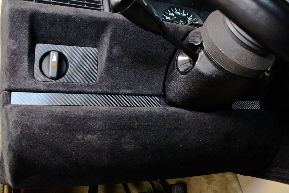 190E (W201) - Full interior kit - Carbon fiber trim - 16 PIECES