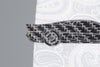 XJ220 carbon fiber tie clip, rear detail