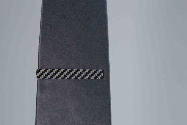 Carbon fiber tie clip