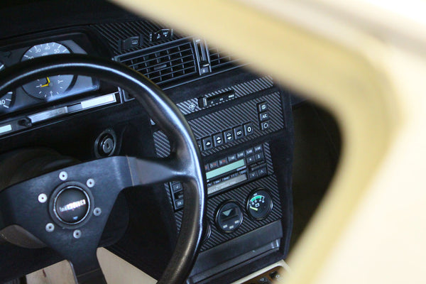 190E (W201) - Full interior kit - Carbon fiber trim - 16 PIECES