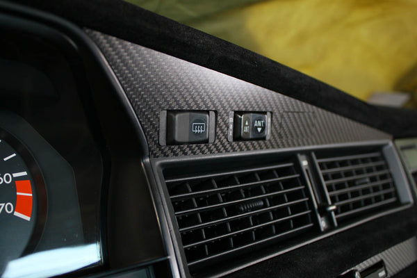 190E (W201) - Full interior kit - Carbon fiber trim - 16 PIECES