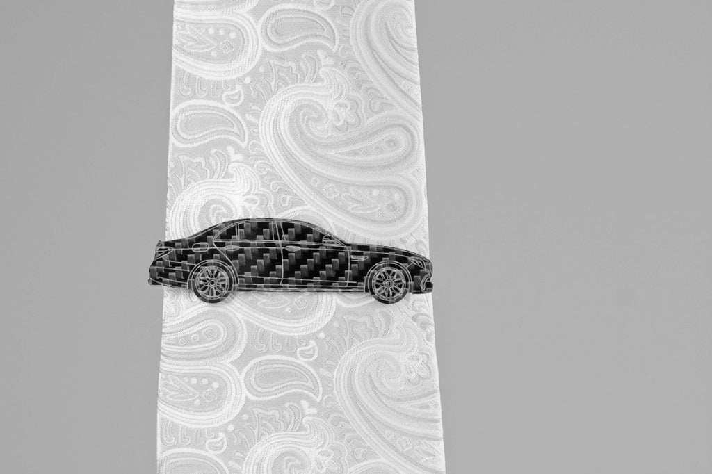 E63s AMG carbon fiber tie clip